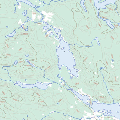 Natural Resources Canada Unnamed, NL (013C06 Toporama) digital map