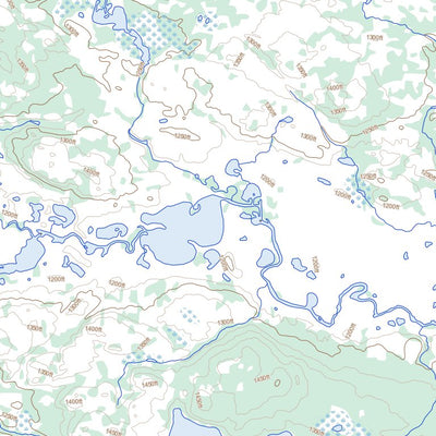 Natural Resources Canada Unnamed, NL (013C08 Toporama) digital map