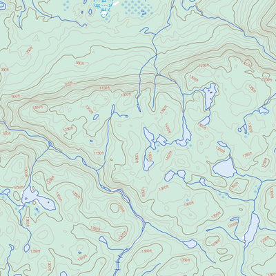 Natural Resources Canada Unnamed, NL (013C14 Toporama) digital map