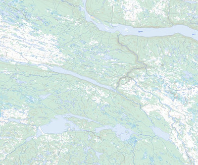 Natural Resources Canada Unnamed, NL (013E03 Toporama) digital map