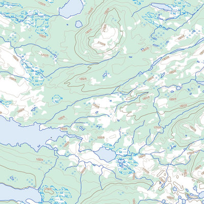 Natural Resources Canada Unnamed, NL (013E10 Toporama) digital map