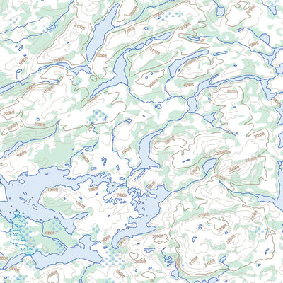 Natural Resources Canada Unnamed, NL (013E10 Toporama) digital map