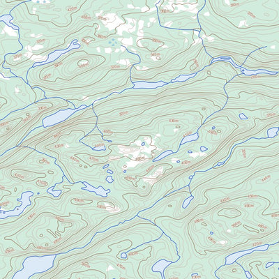 Natural Resources Canada Unnamed, NL (013F06 Toporama) digital map