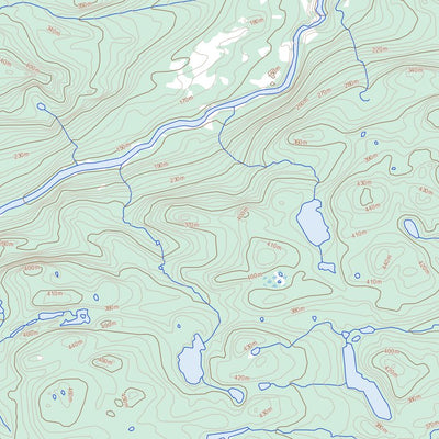 Natural Resources Canada Unnamed, NL (013F11 Toporama) digital map