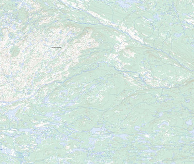 Natural Resources Canada Unnamed, NL (013F13 Toporama) digital map