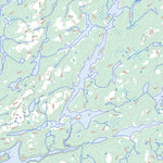 Natural Resources Canada Unnamed, NL (013G06 Toporama) digital map
