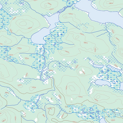 Natural Resources Canada Unnamed, NL (013H01 Toporama) digital map