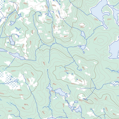 Natural Resources Canada Unnamed, NL (013H02 Toporama) digital map