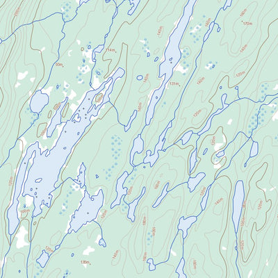 Natural Resources Canada Unnamed, NL (013H05 Toporama) digital map