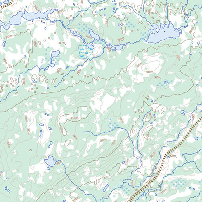 Natural Resources Canada Unnamed, NL (013J05 Toporama) digital map