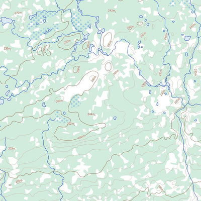 Natural Resources Canada Unnamed, NL (013J07 Toporama) digital map