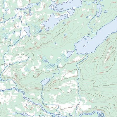 Natural Resources Canada Unnamed, NL (013J07 Toporama) digital map
