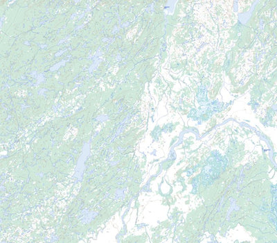 Natural Resources Canada Unnamed, NL (013K15 Toporama) digital map