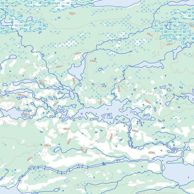 Natural Resources Canada Unnamed, NL (013L01 Toporama) digital map