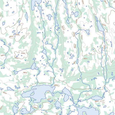 Natural Resources Canada Unnamed, NL (013L15 Toporama) digital map
