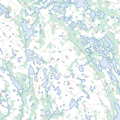 Natural Resources Canada Unnamed, NL (013L15 Toporama) digital map