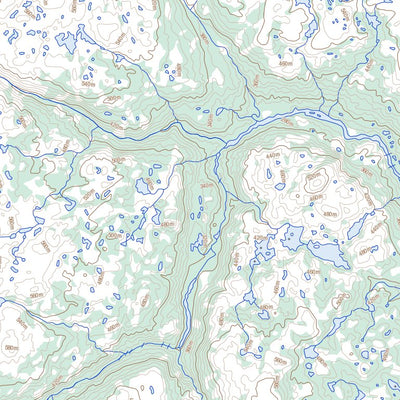 Natural Resources Canada Unnamed, NL (013M01 Toporama) digital map