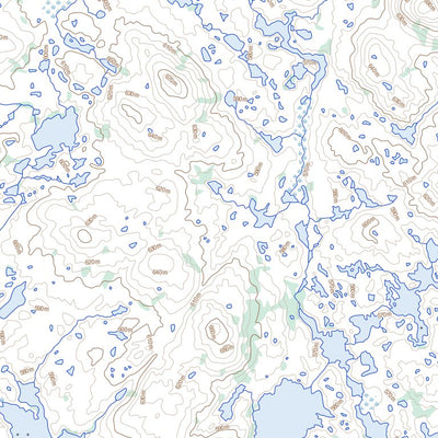 Natural Resources Canada Unnamed, NL (013M02 Toporama) digital map