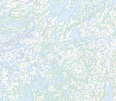 Natural Resources Canada Unnamed, NL (013M03 Toporama) digital map