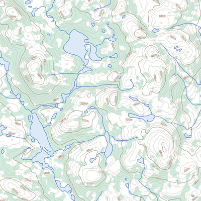 Natural Resources Canada Unnamed, NL (013M03 Toporama) digital map