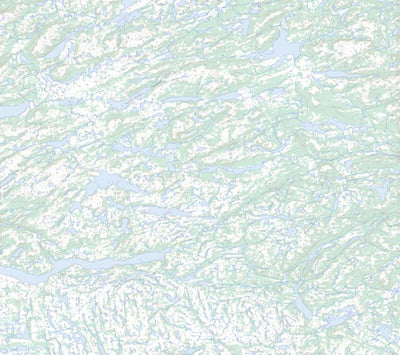 Natural Resources Canada Unnamed, NL (013M09 Toporama) digital map