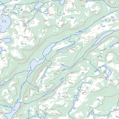 Natural Resources Canada Unnamed, NL (013M09 Toporama) digital map