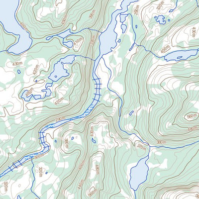 Natural Resources Canada Unnamed, NL (013M10 Toporama) digital map
