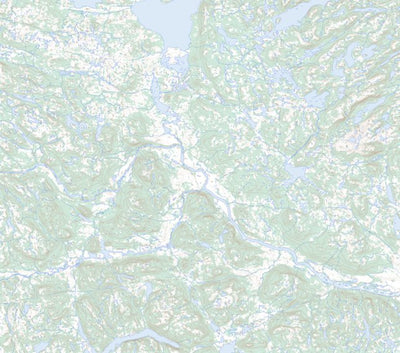 Natural Resources Canada Unnamed, NL (013N05 Toporama) digital map