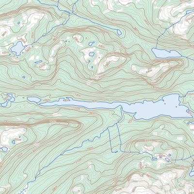 Natural Resources Canada Unnamed, NL (013N13 Toporama) digital map