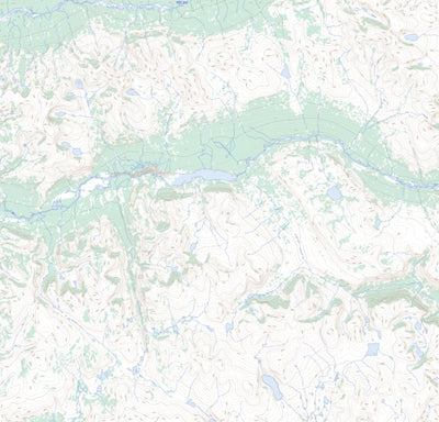 Natural Resources Canada Unnamed, NL (014L12 Toporama) digital map