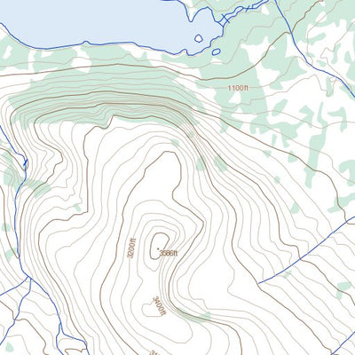 Natural Resources Canada Unnamed, NL (014L12 Toporama) digital map
