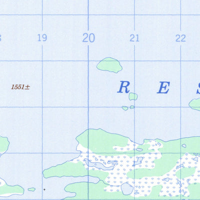 Natural Resources Canada Unnamed, NL (023I01 CanMatrix) digital map
