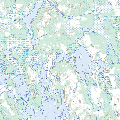 Natural Resources Canada Unnamed, NL (023I10 Toporama) digital map