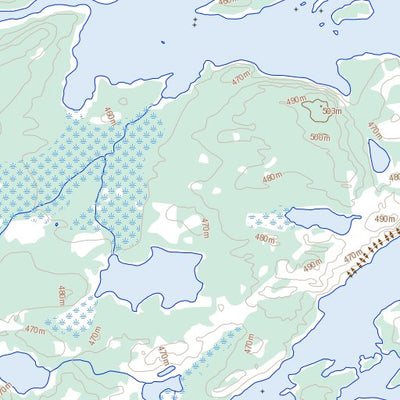 Natural Resources Canada Unnamed, NT (075B08 Toporama) digital map