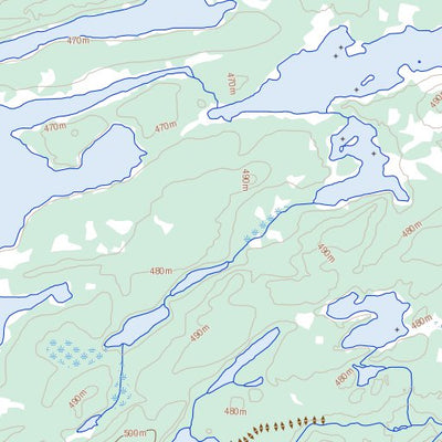Natural Resources Canada Unnamed, NT (075B12 Toporama) digital map