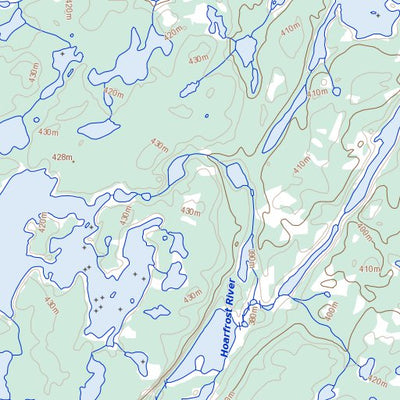 Natural Resources Canada Unnamed, NT (075N07 Toporama) digital map