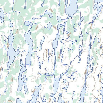 Natural Resources Canada Unnamed, NT (075O16 Toporama) digital map