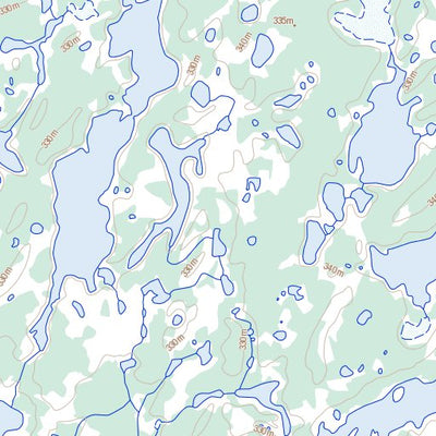 Natural Resources Canada Unnamed, NT (076A02 Toporama) digital map