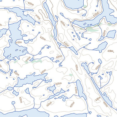 Natural Resources Canada Unnamed, NT (076B05 Toporama) digital map