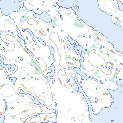 Natural Resources Canada Unnamed, NT (076B11 Toporama) digital map