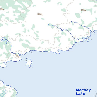 Natural Resources Canada Unnamed, NT (076D01 Toporama) digital map