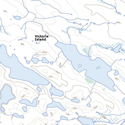 Natural Resources Canada Unnamed, NT (077F04 Toporama) digital map