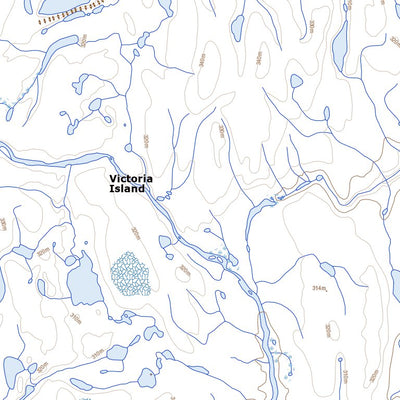 Natural Resources Canada Unnamed, NT (077G15 Toporama) digital map
