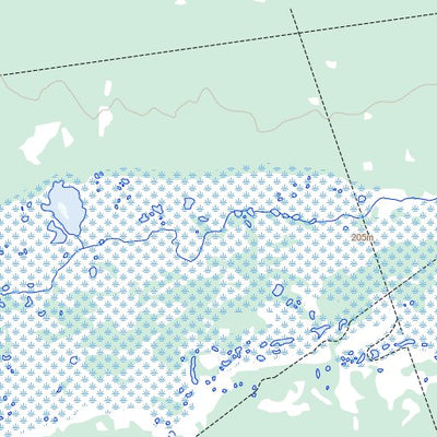 Natural Resources Canada Unnamed, NT (085E11 Toporama) digital map