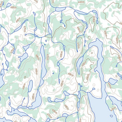 Natural Resources Canada Unnamed, NT (086H03 Toporama) digital map