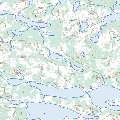 Natural Resources Canada Unnamed, NT (086H04 Toporama) digital map
