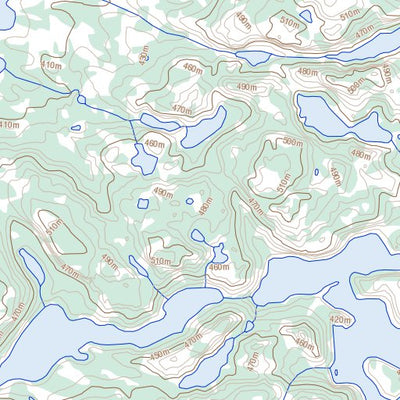Natural Resources Canada Unnamed, NT (086H05 Toporama) digital map