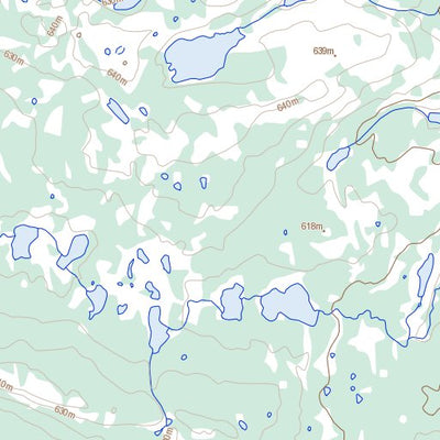 Natural Resources Canada Unnamed, NT (086K14 Toporama) digital map