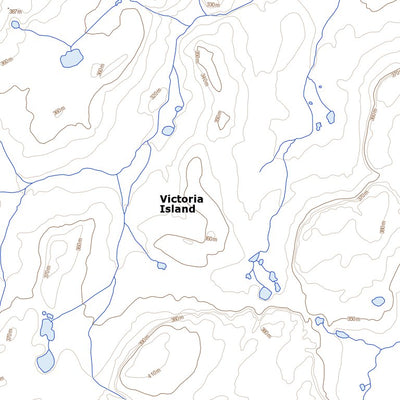 Natural Resources Canada Unnamed, NT (087H10 Toporama) digital map