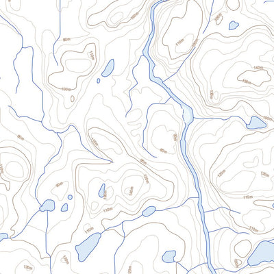 Natural Resources Canada Unnamed, NT (088A06 Toporama) digital map